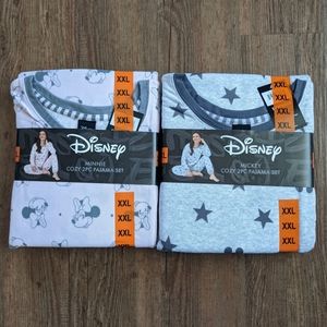 Disney Mickey and Minnie Pajama Sets